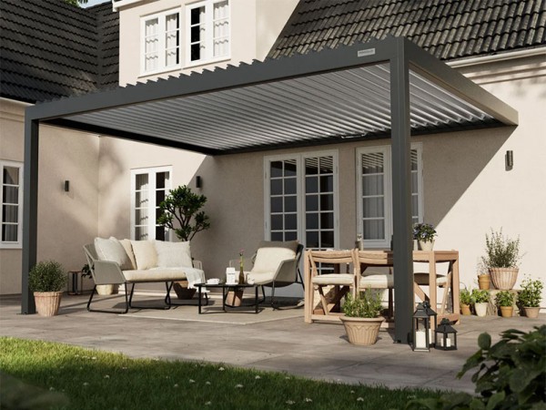 Wall Mount Aluminium Pergola